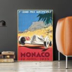 poster monaco grand prix