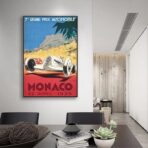 poster monaco grand prix