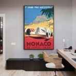 poster monaco grand prix