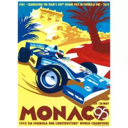 poster monaco vintage
