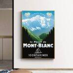 poster mont blanc