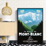 poster mont blanc