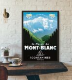 poster mont blanc