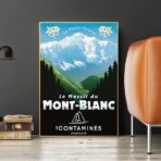 poster mont blanc