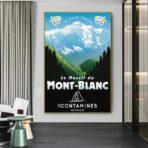 poster mont blanc