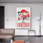 poster mont ventoux vintage