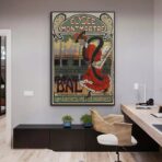 poster montmartre vintage