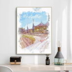 poster montpellier vintage