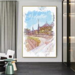 poster montpellier vintage