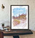 poster montpellier vintage