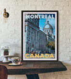 poster montreal vintage