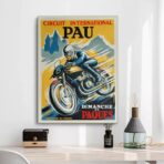 vintage motorcycle poster 1