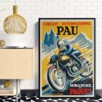 vintage motorcycle poster 1