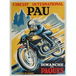 vintage motorcycle poster 1