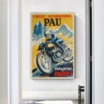 vintage motorcycle poster 1