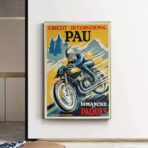 vintage motorcycle poster 1
