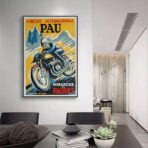 vintage motorcycle poster 1