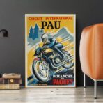 vintage motorcycle poster 1