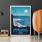 poster mykonos