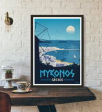 poster mykonos