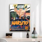 naruto vintage poster