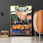 naruto vintage poster