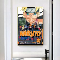 naruto vintage poster