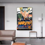 naruto vintage poster