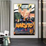 naruto vintage poster