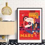 vintage nasa poster