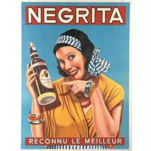 poster negrita rum