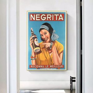 poster negrita rum