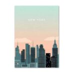 vintage new york poster
