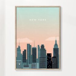 vintage new york poster