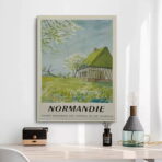 poster normandy vintage