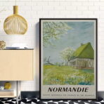 poster normandy vintage