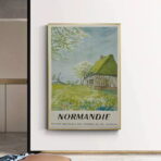 poster normandy vintage