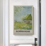 poster normandy vintage