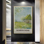 poster normandy vintage