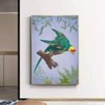 vintage bird poster 1