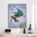 vintage bird poster 1