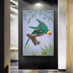 vintage bird poster 1