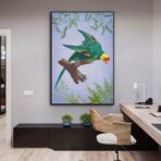 vintage bird poster 1