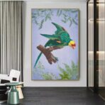 vintage bird poster 1