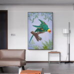 vintage bird poster 1