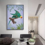 vintage bird poster 1