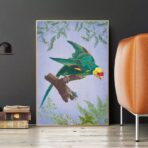 vintage bird poster 1