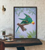 vintage bird poster 1