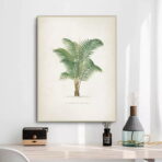 vintage palm poster