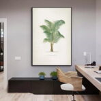 vintage palm poster
